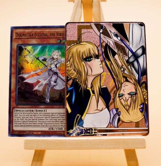 Saber X Ecclesia ROSE GOLD Metal Field Center